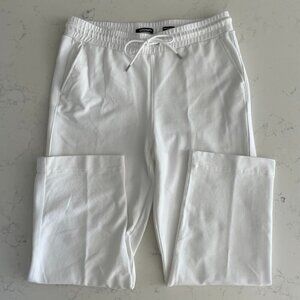 Olsen Mona Straight Elasticized Waist w Drawcord Pull On Ankle Pants Sz 8 NWOT